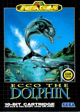 Ecco the Dolphin (Japan) box cover front